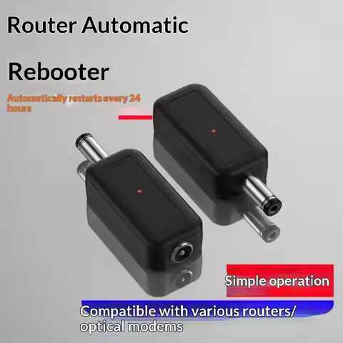 1Pcs 24H Automatic Power Off Reset Tool DC WiFi Auto Reboot Router 5.5x2.1mm Restart Control Line 5V