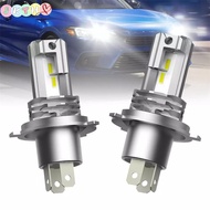 JKTH 2Pcs H4 9003 LED Hi/Lo Headlight for - Motorcycle H4 Headlamp