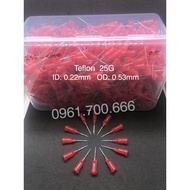 Teflon needle 25G (red) - 1/2"