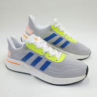 Adidas Cloud Men's Running Sports Shoes Gray Blue