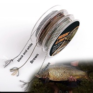 [HOT] 8 Braid Carp Fishing Line 20 Meters Green Brown Black White 15LB 25LB 35LB