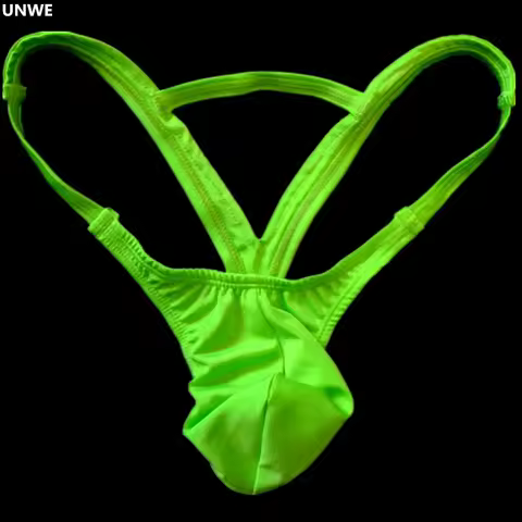 Ultra-thin Gay Men Thong G-string "V Shape" Seamless G String Men Jockstrap Micro T-back Underwear M