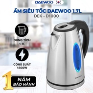 Ấm siêu tốc Daewoo DEK-D1000 1.7L công suất 1800w - Hàng chính hãng