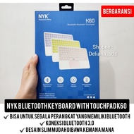 Bluetooth Keyboard With Touchpad NYK K60 Official Warranty 6 Months NYK K60 Bluetooth Keyboard Bluet