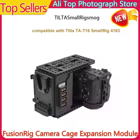 FusionRig Camera Cage Expansion Module Cineback Cage for Sony FX3 FX30 Cameras
