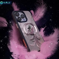 Nimmy 3D embroidery Dreamy Animal magnetic case compatible with iPhone 15 case shockproof for iphone