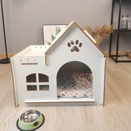 ◆❡Cat House Dog House Four Seasons Universal Cat Villa Sleeping Pad Pet Products Detachable House Type Rabbit House Squi