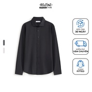 Bamboo Easy Care Form Fitted Men's Long Sleeve Shirt - Routine 10S26SHL053