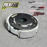 ชุด kit Morza กะโหลกครัช forge Lambretta X300/vespa gts300/GPX DZ3 + ชุด sport ครัช Morza เนื้อผ้าคร