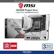 MSI B650M PROJECT ZERO | AM5 | Micro-ATX | DDR5 | Motherboard