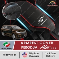 Perodua NEW ALZA 2022 2023 BARU H X Armrest Cover Soft Protective Anti Scratch Car Gear Up Bodykit K