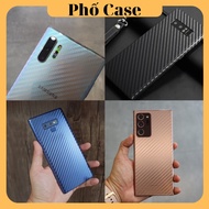 Carbon back sticker for Samsung S24Ultra S23Ultra S22Ultra S21Ultra Note20 Ultra Note 20 Note 10