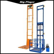 500kgElectric Hydraulic Lift Cargo Elevator Household Small Lift Electric Hydraulic Lift Platform Si