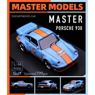 Master Models 1:64 Porsche 911 (930) Turbo Gulf