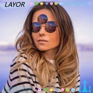 LAYORSG Third Eye Sunglasses Novel Eyewear Halloween Erlang God