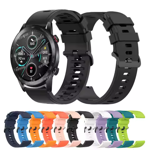 20/22mm Replacement Strap For Honor Magic 2 42mm 46mm Smartwatch Correa Silicone Band For Honor Watc