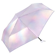 Wpc. Umbrella Glow Pearl Umbrella Mini Lavender Folding Umbrella 50cm Ladies Pastel Color Glitter Photogenic Fancy Maiden Aurora Girly Stylish Cute Women UPEM-938-002 ship from japan