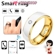 BJASHOP Finger Digital Ring, Magic Wear Multifunctional NFC Smart Ring, Creative Wearable Connect Wa