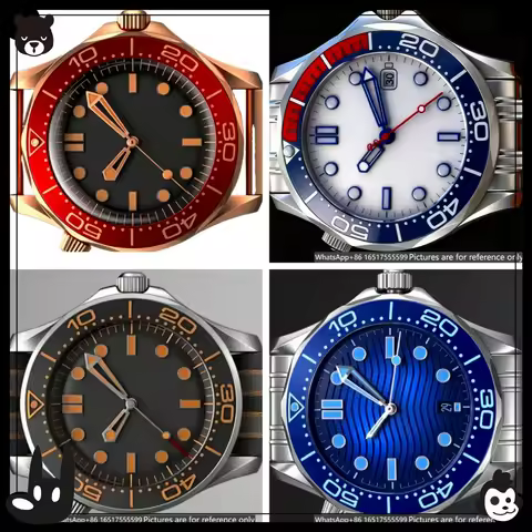 A1212 Store 904L Stainless Steel, 40 mm, Men's Automatic Mechanical Movement, Full-Featured Customiz