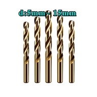 Drill Bit Straight Shank Twist Drill High Speed Steel Hand Electric Drill Superhard Alloy Drill Bit 