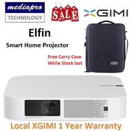 XGIMI Elfin Smart Home Projector with Stunning Resolution and Tremendous Sound - 1 Year Local XGIMI Warranty