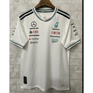 Mercedes AMG Petronas F1 2024 team polo-Black