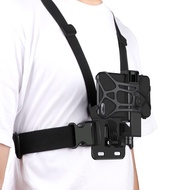 SJ Smartphone Universal Chest Mount Cell Phone Chest Mount Harness Strap Holder Mobile Phone Clip fo
