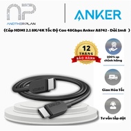 [ Genuine ] Anker A8742H11 HDMI 2.1 Cord 60Hz 120Hz - Length 1m8
