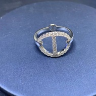 Pig Nose Ring Female Silver Diamond Pig Nose Ring NO.26071341