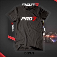 S-5XL Pro7 T-shirt Premium Biled Pursuit Paradise Kaos Mobil Otomotif 95h Simpel Cotton comfortable