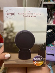 origo  fan&amp;ceramic heater   冷暖風機