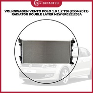 VOLKSWAGEN VENTO POLO 1.6 1.2 TSI AUDI A1 (2004-2017) RADIATOR DOUBLE LAYER NEW 6R0 121 253 A