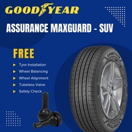NEW TYRE 225/60R18 ASSURANCE MAXGUARD SUV GOODYEAR (WITH INSTALLATION)