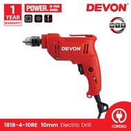 DEVON 1818-4-10RE Electric Drill 10mm 460w