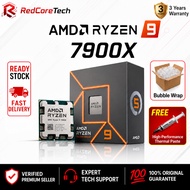 New AMD Ryzen 9 7900X 12-Core 24-Thread 5.6GHz Zen 4 AM5 CPU | 3-Year Warranty