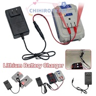 CHIHIRO1X3EE Lithium Battery Charger, 18/21V/24V Lithium Overload Protection Dual-head Charger, Port