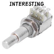 INTERESTING 2PCS Bass Guitar Potentiometer, B50K Value Metal Concentric Potentiometer, Premium Multi