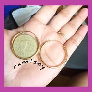 10k gold filled loop earing