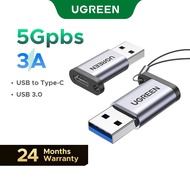 UGREEN USB 3.0 Male to USB Type C Female Adapter Converter  For Laptop Samsung Xiaomi 10 Earphone US