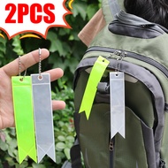 High-Visibility Reflective Keychain - Durable Bag Pendant Auto Decoration Ornament - Multi Scenario 