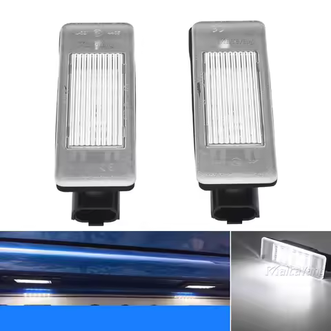 LED License Number Plate Light For Peugeot 106 1007 307 308 406 508 607 806 807 Expert II Citroen C2
