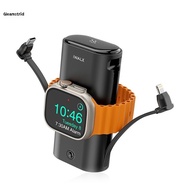 Gleamstrid iWalk LinkPod W2 Mini Powerbank 10000mAh Magnetic Powerbank 3in1 Type C/Lightning Cable 3