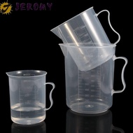 JEROMY Measuring Cup Measuring Tool School Supplies 250/500/1000/ml Transparent Plastic Durable Measuring Cylinder