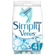 "Simply Venus 2" 吉列一次性剃刀 - 4件裝 ﹙平行進口﹚
