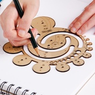 Multifunctional Radius Template Painting Drawing Template Design Template Drawing Circle Graphic Rul