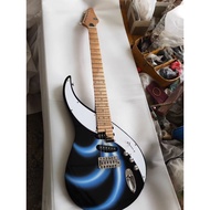 Custom Shop Electric Guitar Sky Iii Emperor Guitarra Guitars Black Body Maple Fretboard Chrome Hardw