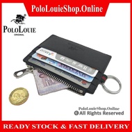 Original Polo Louie Slim Premium Fashion Genuine Leather Men Wallet Zipper Card