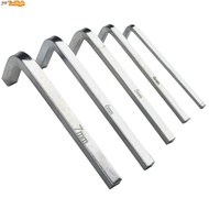 【TWILIGH】5Pcs L Shape Square Head Wrench Square Key 4 Point Wrench Screwdriver Set 3-7mm