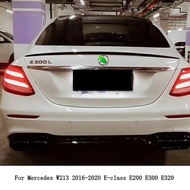 For Benz W213 Spoiler High Quality ABS Car Rear Wing Spoiler for Benz W213 E300 E320 E260 E63 Spoile