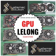 USED GPU | NVDIA | GTX1050 | GTX1060 | GTX1066 | GTX1070 | GTX1080 | GRAPHIC CARD | GAMING CARD